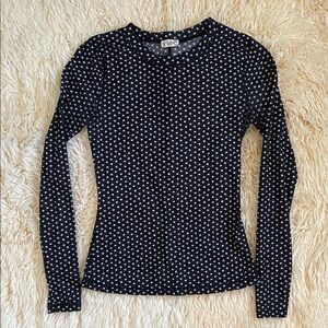 Free People Floral Print Sheer Top